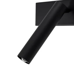 Væglampe Sone, 1 lyskilde, sort^Euluna New