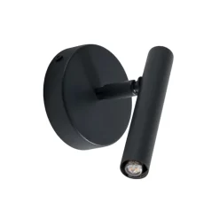 SIGMA Væglampe Sopel, antracit, 1 lyskilde, stål, højde 15 cm