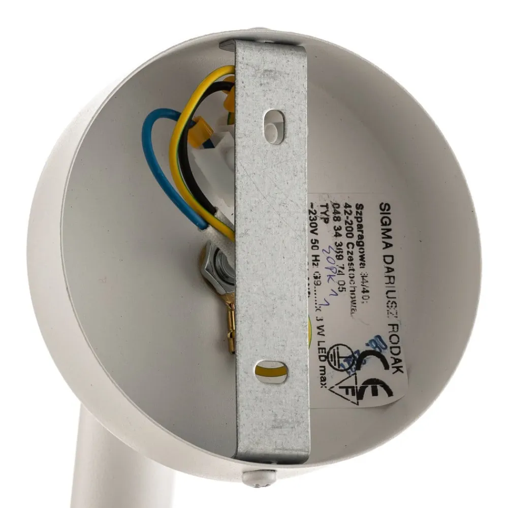 SIGMA Pendellamper|Væglamper>Væglampe Sopel Højde 15 cm, hvid