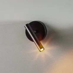 SIGMA Pendellamper|Væglamper>Væglampe Sopel Højde 15 cm, sort