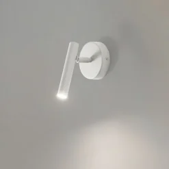 SIGMA Væglamper>Væglampe Sopel, taupe, 1 lyskilde, stål, G9, højde 15 cm