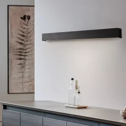 Nowodvorski Lighting Gang|Væglamper>Væglampe Straight M, 92 cm, sort