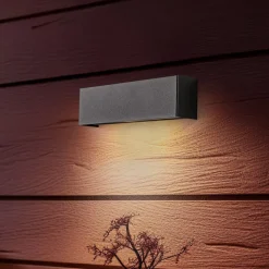 Nowodvorski Lighting Væglampe Straight XS, bredde 26 cm, sort