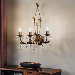 Væglampe Teresa som lysekrone, 3 lyskilder^ONLI Outlet