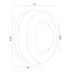 Argon Væglamper><noscript><img width=