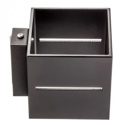 SOLLUX LIGHTING Væglampe Top up/down, sort krop