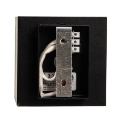 SOLLUX LIGHTING Væglampe Topic op/ned i aluminium, sort