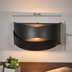 Væglampe Tornade med indirekte lysvirkning^Domiluce Discount