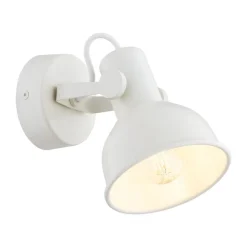 Argon Væglamper|Væglamper>Væglampe Trogir, beige, Ø 11,5 cm, metal