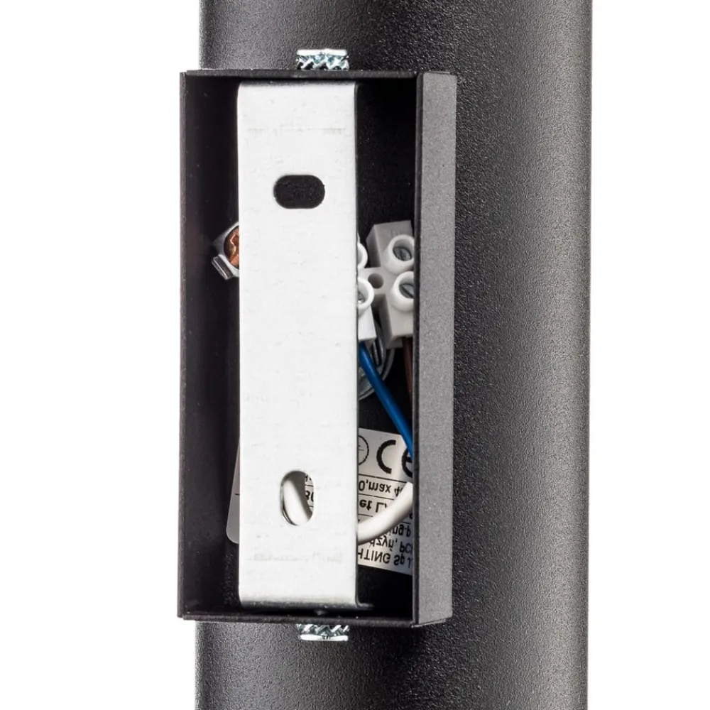 SOLLUX LIGHTING Væglampe Tube op/ned, sort