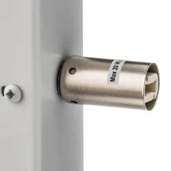 Væglampe Vero i hvidlakeret stål^EMIBIG LIGHTING Best