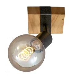 Briloner Væglampe Wood Basic, 1 lyskilde