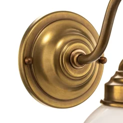 Berliner Messinglampen Væglampen Larry af messing