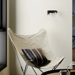 Vægspot Eye Spot med 2 lyskilder, sort^Nowodvorski Lighting Clearance