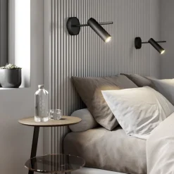 Vægspot Leda 1, 1 lyskilde, sort^SIGMA Discount