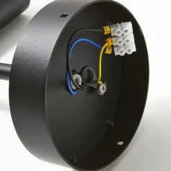 Vægspot Leda 1, 1 lyskilde, sort^SIGMA Discount