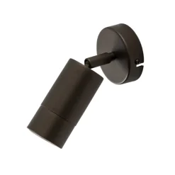 Vægspot Link, titan-guldfarvet, bredde 8 cm, stål^Luminex Hot