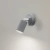 Vægspot Livia, grå, 13 cm, metal, justerbar, GU10^TK Lighting Clearance