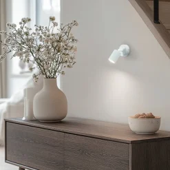 Vægspot Livia, grøn, 13 cm, metal, justerbar, GU10^TK Lighting Hot