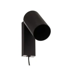 Vægspot Mono I med stik sort^Nowodvorski Lighting Online