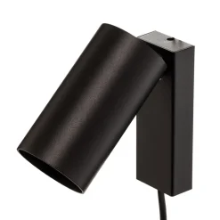 Vægspot Mono I med stik sort^Nowodvorski Lighting Online