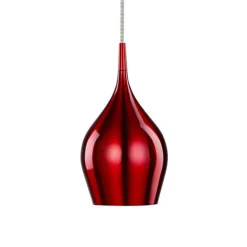 Vibrant hængelampe Ø 12 cm, rød^Searchlight Clearance