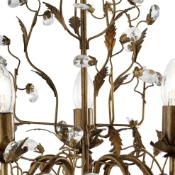 Vidunderlig lysekrone Almandite 5 lyskilder^Searchlight Best