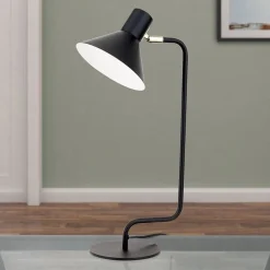 Viktoria skrivebordslampe, justerbart hoved, sort^ORION