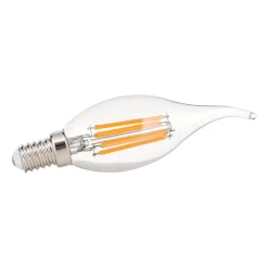 Vindstød LED-kerte E14 4,5 W Filament 827 dæmpes^ORION Discount