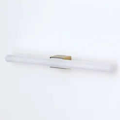 ORION Visagist LED-spejllampe, holder i antik messing