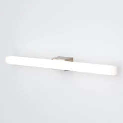 ORION Visagist LED-spejllampe, holder i nikkel, mat