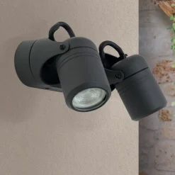 Vision udendørs væglampe, kan drejes, 2 lyskilder^ORION