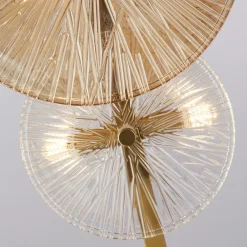 Wagon Wheel gulvlampe, 6-lys^Searchlight Best