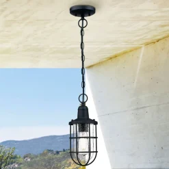 Westinghouse Udendørs Pendellamper>Crestview udendørs hængelampe, bur