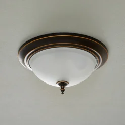 Westinghouse Harwell loftlampe, bronze