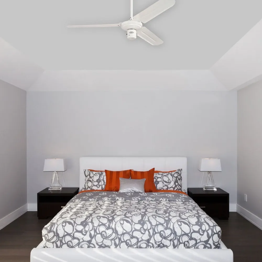 loftventilator Industrial hvid lydløs Ø 122 cm^Westinghouse