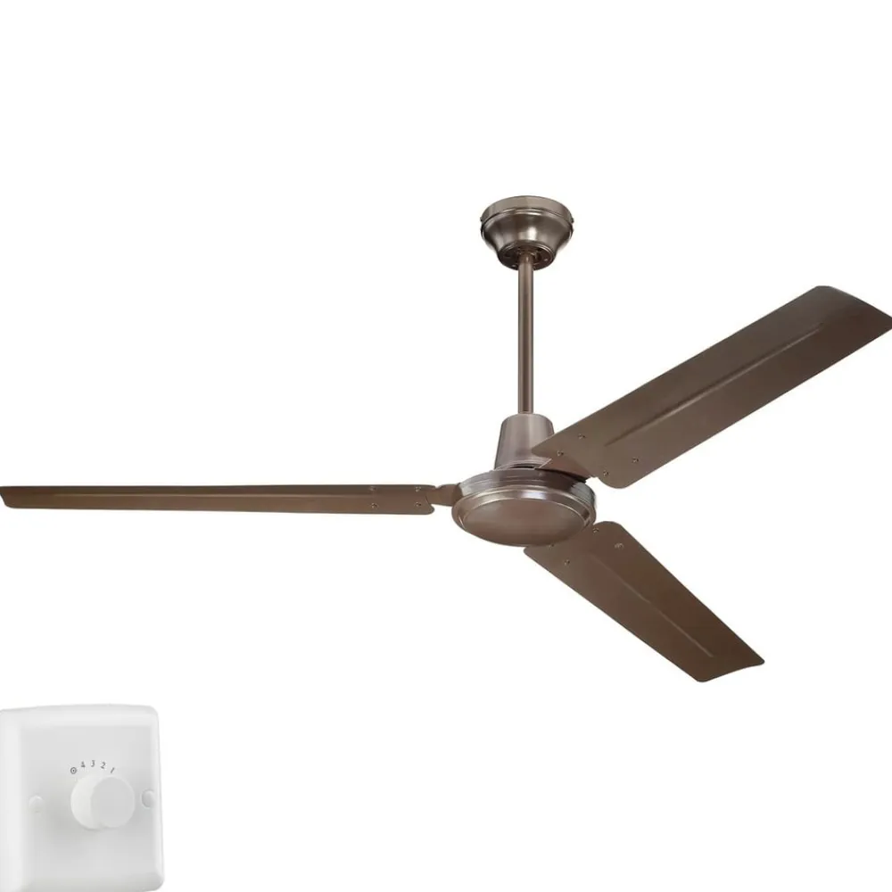 Westinghouse Loftventilatorer>loftventilator Industrial brun lydløs 142 cm