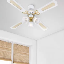 Princess Trio ventilator hvid 105 cm^Westinghouse New