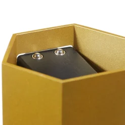 WEVER & DUCRÉ Hexo mini 1.0 Væglampe 11,5 cm guld^Wever & Ducré Lighting Outlet