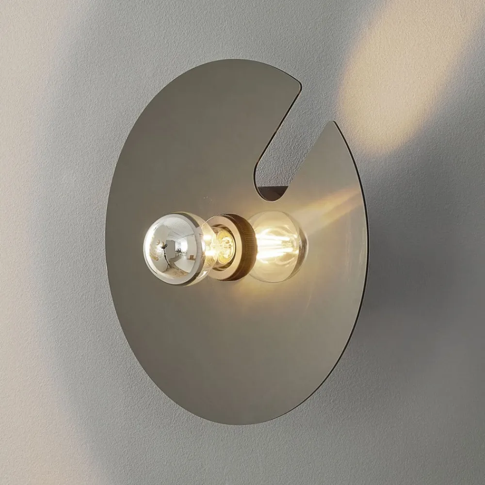 Wever & Ducré Lighting WEVER & DUCRÉ Mirro 1.0 væg 30cm sort/krom