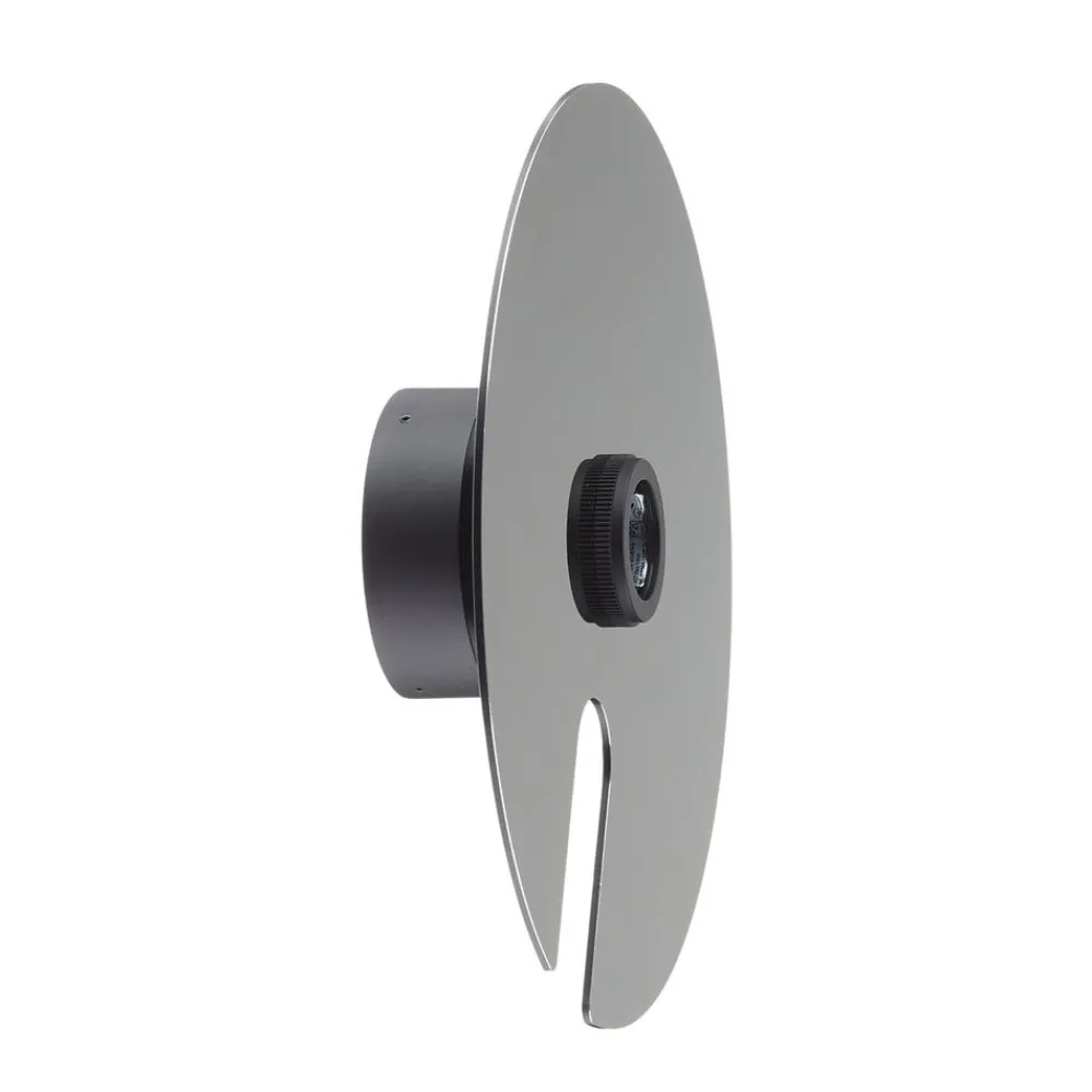 Wever & Ducré Lighting WEVER & DUCRÉ Mirro 1.0 væg 30cm sort/krom