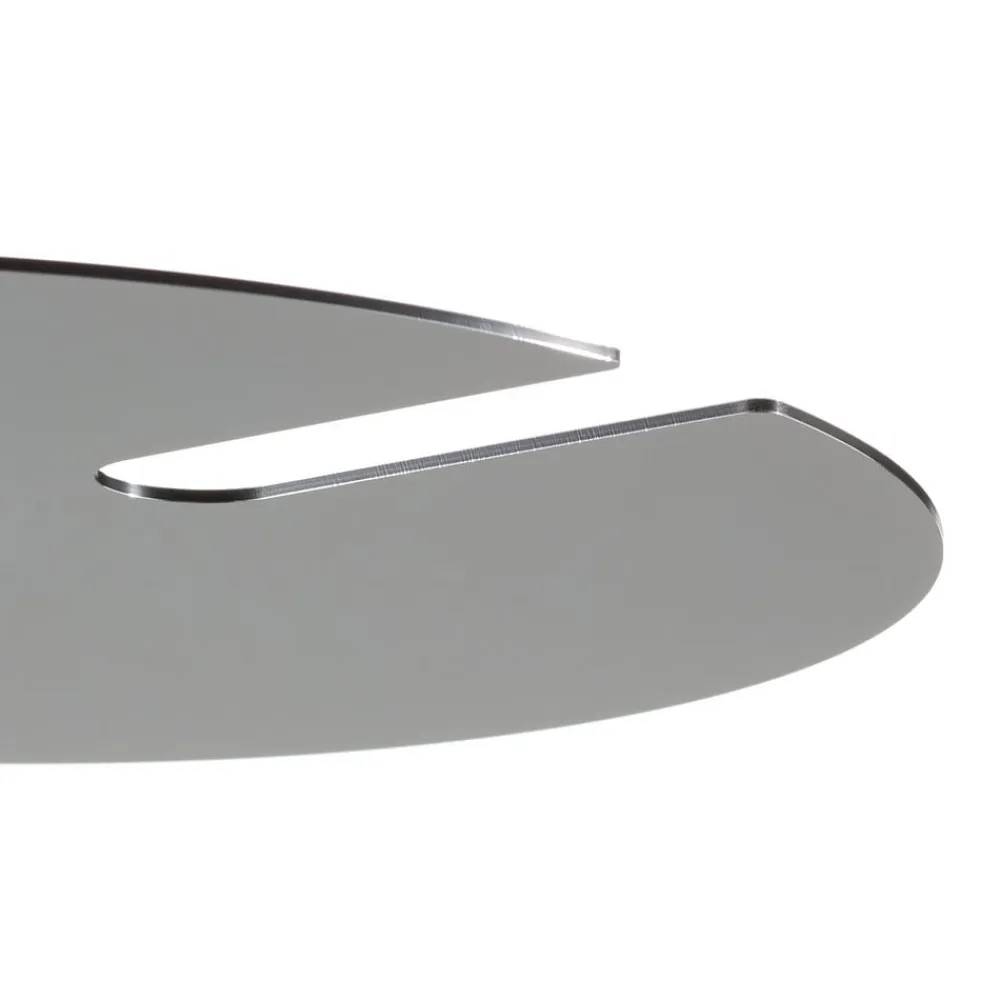 Wever & Ducré Lighting WEVER & DUCRÉ Mirro 1.0 væg 30cm sort/krom