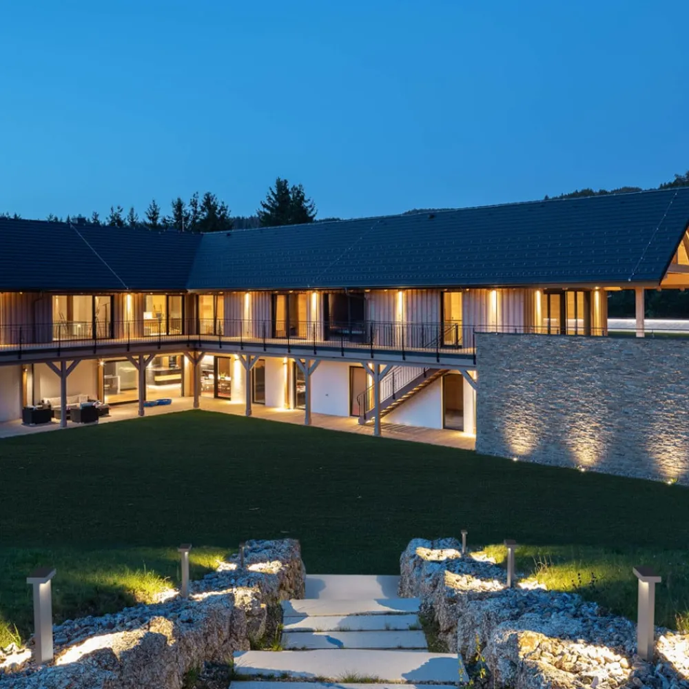 WEVER & DUCRÉ Palos Carré 1.0 3000K 20cm antracit^Wever & Ducré Lighting