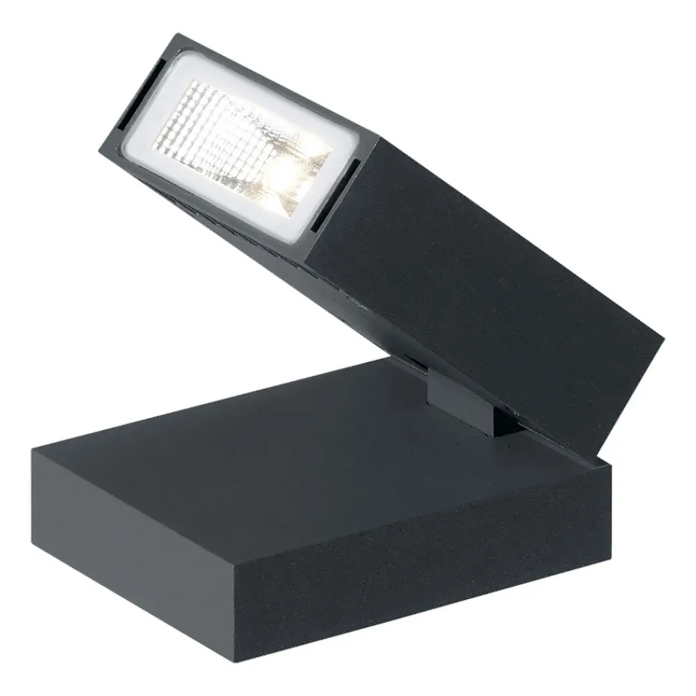 Wever & Ducré Lighting WEVER & DUCRÉ Stake Fold 1.0 spotlight antracit