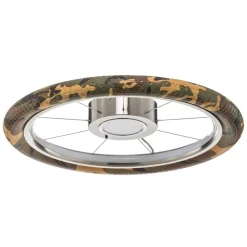 Børn Evotec Wheel LED-loftlampe, RGB, camouflage