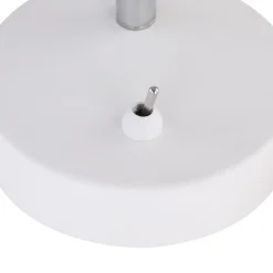 Globo Widy væglampe med dekoration i hampereb