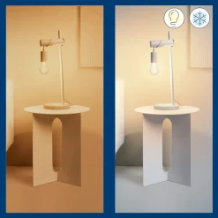 A60 LED-pære Wi-Fi E27 7W ravfarvet CCT^WiZ Discount