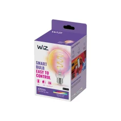 WiZ Dæmpbar Led-Pære|Filament Pære>G95 LED-filamentpære globe WiFi E27 6,3 W RGBW