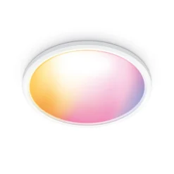 WiZ Loftlamper>SuperSlim LED-loftslampe RGBW Ø54cm hvid