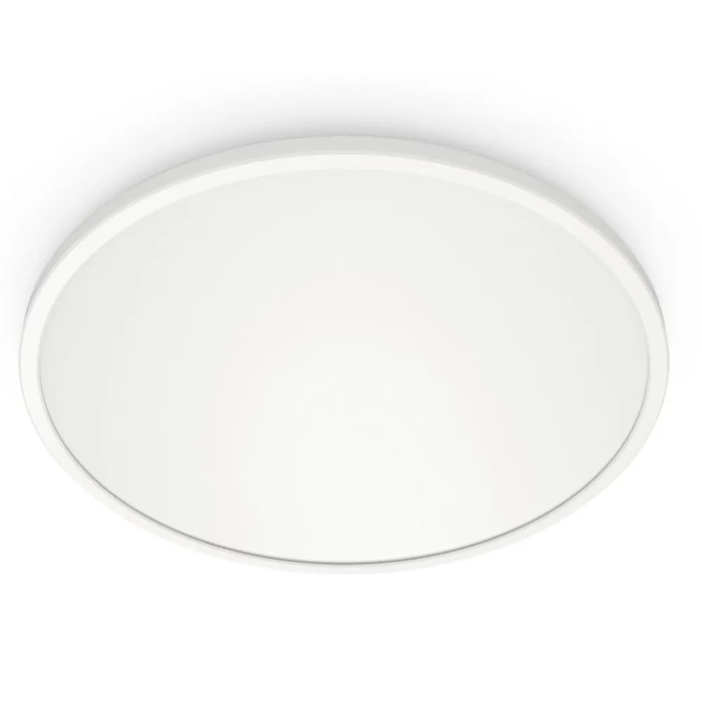 SuperSlim LED-loftslampe CCT Ø29cm hvid^WiZ